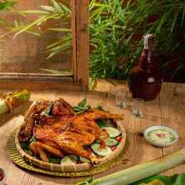ẩm thực nam anh phát - cơm lam gà nướng đà lạt