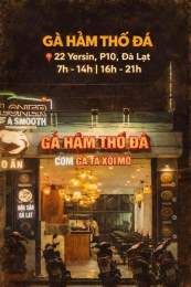 ảnh chụp màn hình bài đánh giá về gà hầm thố đá lâm đồng
