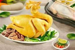 ảnh chụp màn hình cách chế biến gà đã luộc