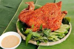 ảnh chụp màn hình cách làm gà nướng muối ớt da giòn