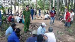 ảnh chụp màn hình công an bắt đá gà ở tiền giang