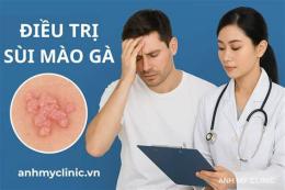 ảnh chụp màn hình điều trị sùi mào gà bệnh viện da liễu