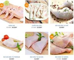 ảnh chụp màn hình gà đông lạnh giá sỉ đà nẵng
