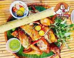ảnh chụp màn hình gà nướng lu 3 ngon đà nẵng đánh giá