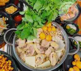 ảnh chụp màn hình lẩu gà lá é phan chu trinh đà lạt
