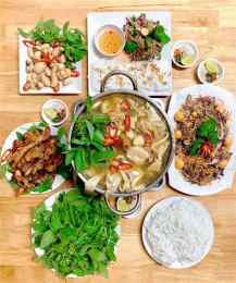 ảnh chụp màn hình lẩu gà lá é tao ngộ núi thành đà nẵng
