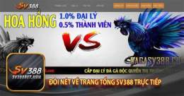 ảnh chụp màn hình sv388 trang đá gà online uy tín nhất hiện nay