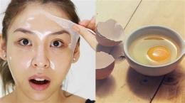 ảnh chụp màn hình trẻ hóa làn da bằng mặt nạ trứng gà