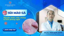 ảnh chụp màn hình viêm da bảo phương trị sùi mào gà