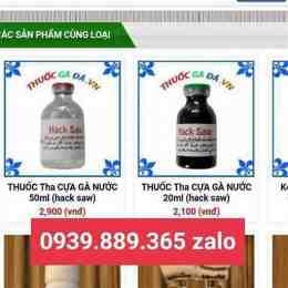 bán thuốc thoa cựa gà đá