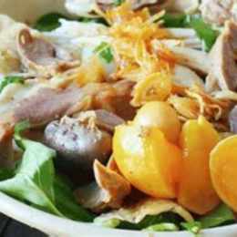 bánh ướt lòng gà thanh đa