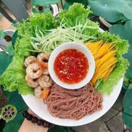 bún gà ít dầu
