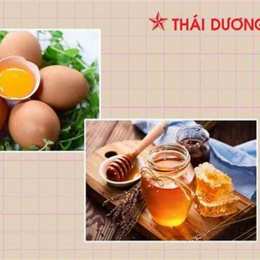 chăm sóc da bằng trứng gà