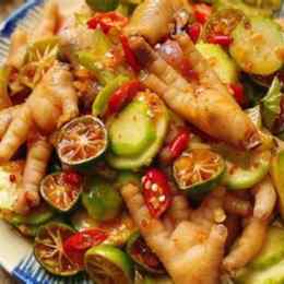 chân gà sốt thái đà lạt
