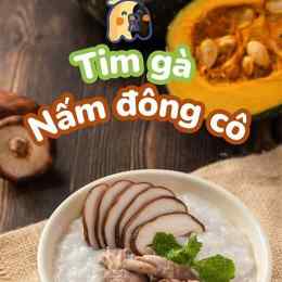 cháo thịt gà ăn dặm