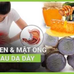 chữa đau dạ dày bằng mật ong và trứng gà