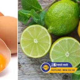 chữa đau dạ dày bằng trứng gà và chanh