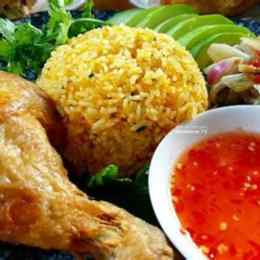 cơm da gà chiên giòn quận 10