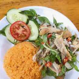 cơm gà hin mập da nang