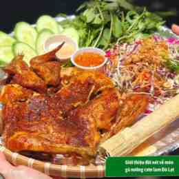 cơm lam gà nướng có sinh đà lạt