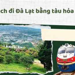 đà lạt có ga tàu hỏa không
