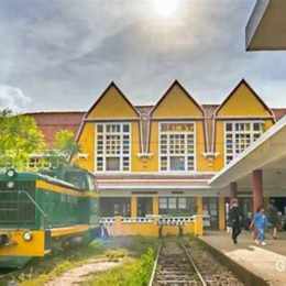 đà lạt có ga xe lửa không