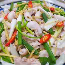 dạ trường gà