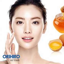 dưỡng da với mật ong và trứng gà