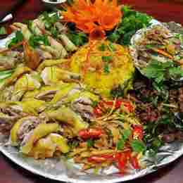 gà lên mâm đà lạt