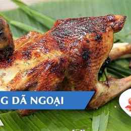 gà nướng dã ngoại