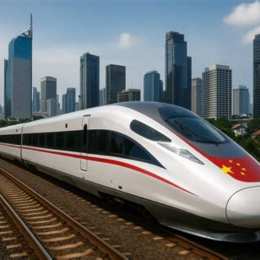 ga tàu cao tốc trung quốc hiện đại