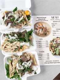 giao diện app bánh ướt gà đà lạt