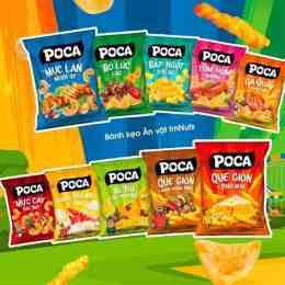giao diện app bim bim poca gà quay da giòn