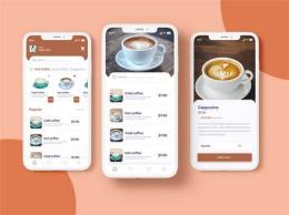 giao diện app cà phê ba gà đà nẵng