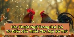 giao diện app các thuật ngữ trong đá gà