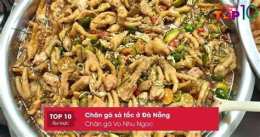 giao diện app chân gà sả tắc ở đà nẵng
