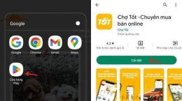 giao diện app chợ tốt gà đã an giang