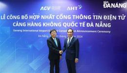 giao diện app công ty cổ phần khai thác nhà ga quốc tế đà nẵng