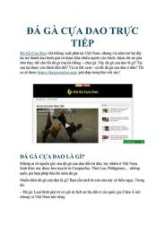 giao diện app da ga truc tiep video