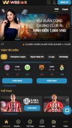 giao diện app đá gà w88 may88