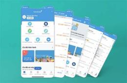 giao diện app điện thoại ga đà nẵng