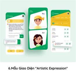 giao diện app ga co da