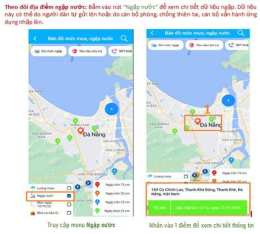 giao diện app gà mưa hồng đà nẵng