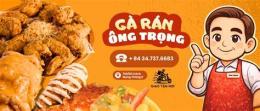 giao diện app gà rán ông trọng đà nẵng