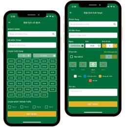 giao diện app lịch coi ngày đá gà
