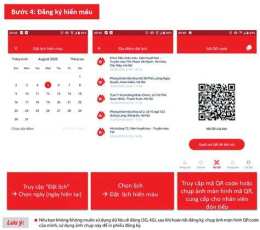 giao diện app lich da ga theo ngay