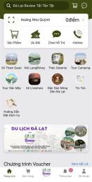 giao diện app lịch ga đà lạt