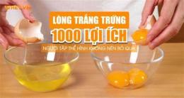 giao diện app lòng trắng trứng gà có tác dụng gì cho da
