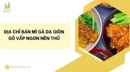 giao diện app mì gà da giòn gò vấp