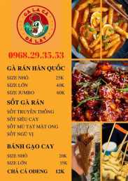 giao diện app quán gà ngon ở đà lạt